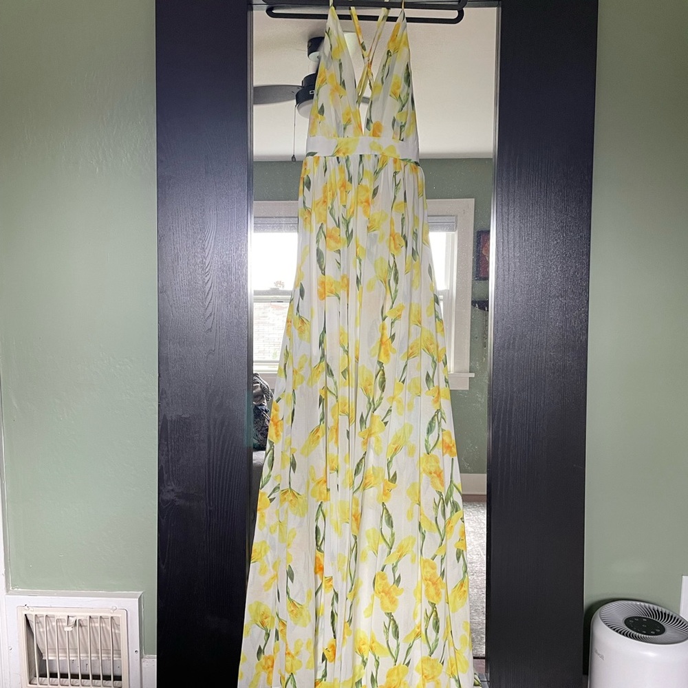 Long flowy dress